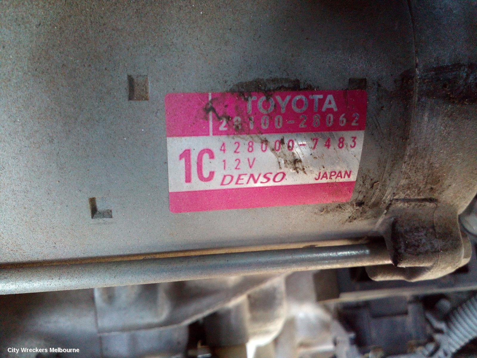TOYOTA RAV4 STARTER, PETROL, 2.5, 2AR-FE, ASA44R, 12/2012 - 11/2018 - Image 1