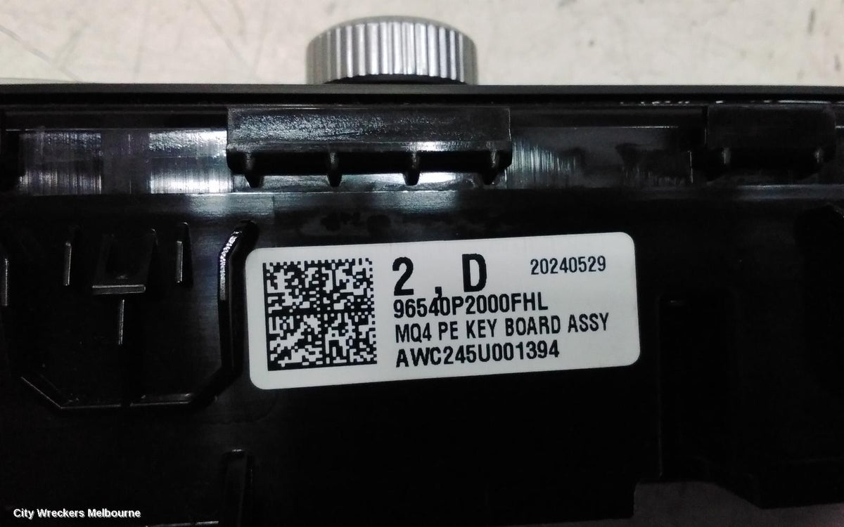 KIA SORENTO HEATER/AC CONTROLS, MQ4, FRONT, W/ DUAL ZONE TYPE, 02/2020 ONWARDS - Image 3