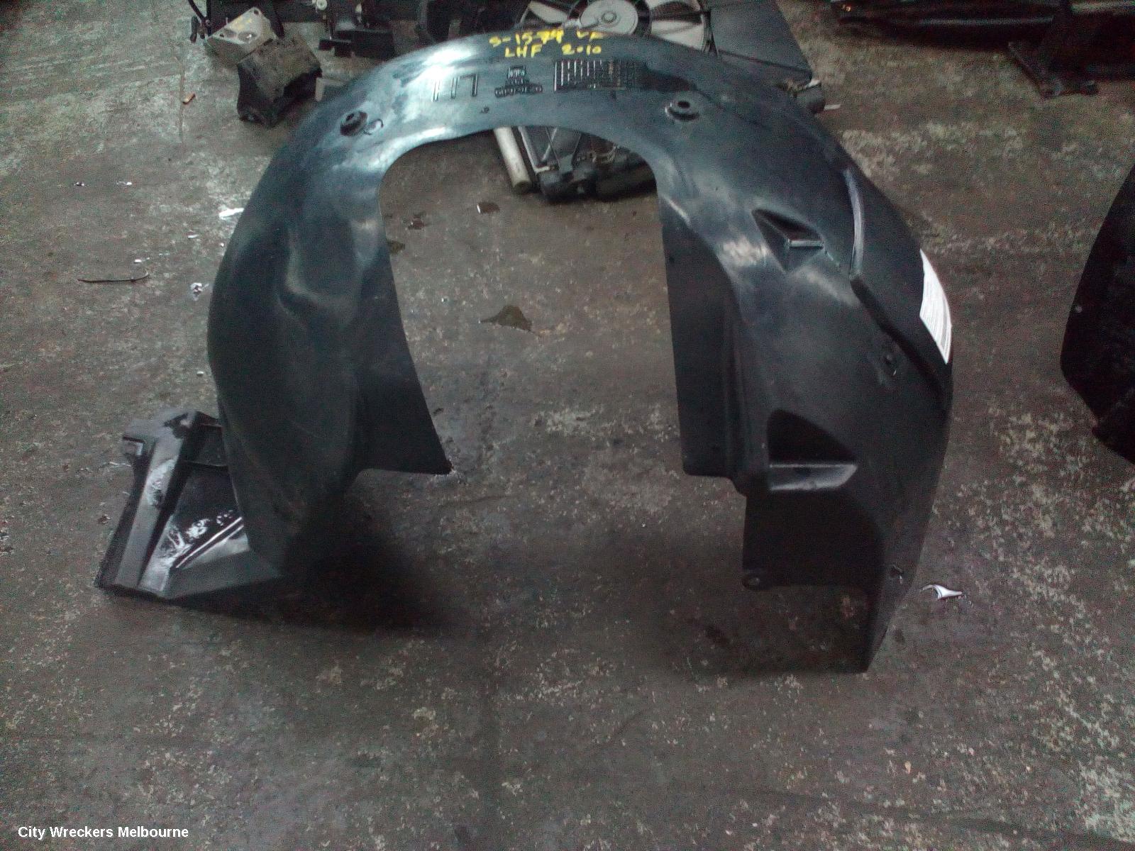 HOLDEN COMMODORE LEFT GUARD LINER, VE, FRONT, 08/2006 - 04/2013 - Image 2
