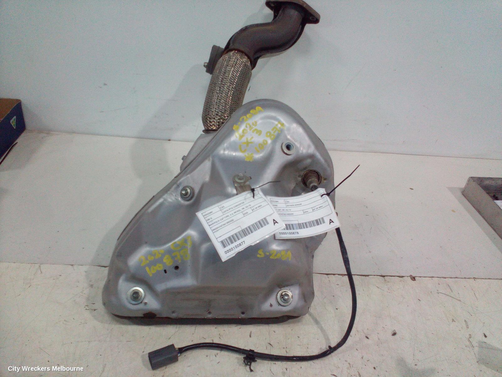 MAZDA CX3 CATALYTIC CONVERTER, MANIFOLD-CAT TYPE, 2.0, PETROL, DK, 03/2015 ONWARDS - Image 2