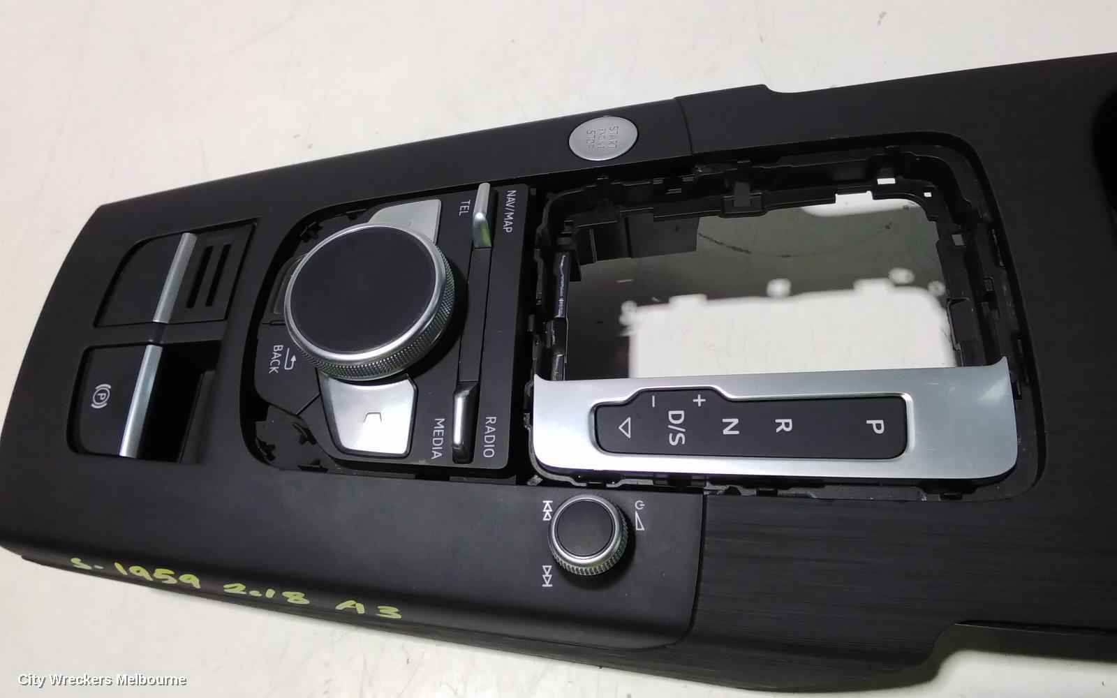 AUDI A3 RADIO/CD/DVD/SAT/TV, MMI CONTROLS, W/ MIB HIGH, W/ START BUTTON TYPE, 8V, 05/2013 - 10/2020 - Image 3