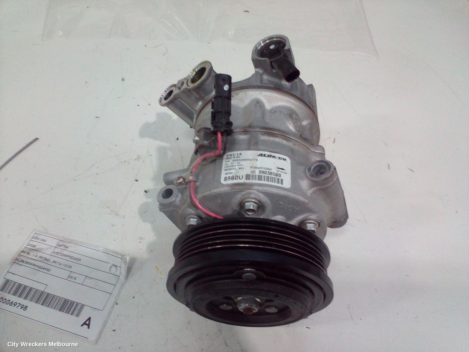 HOLDEN ASTRA A/C COMPRESSOR, BK-BL, 1.4, PETROL, 09/2016 - 12/2020 - Image 3
