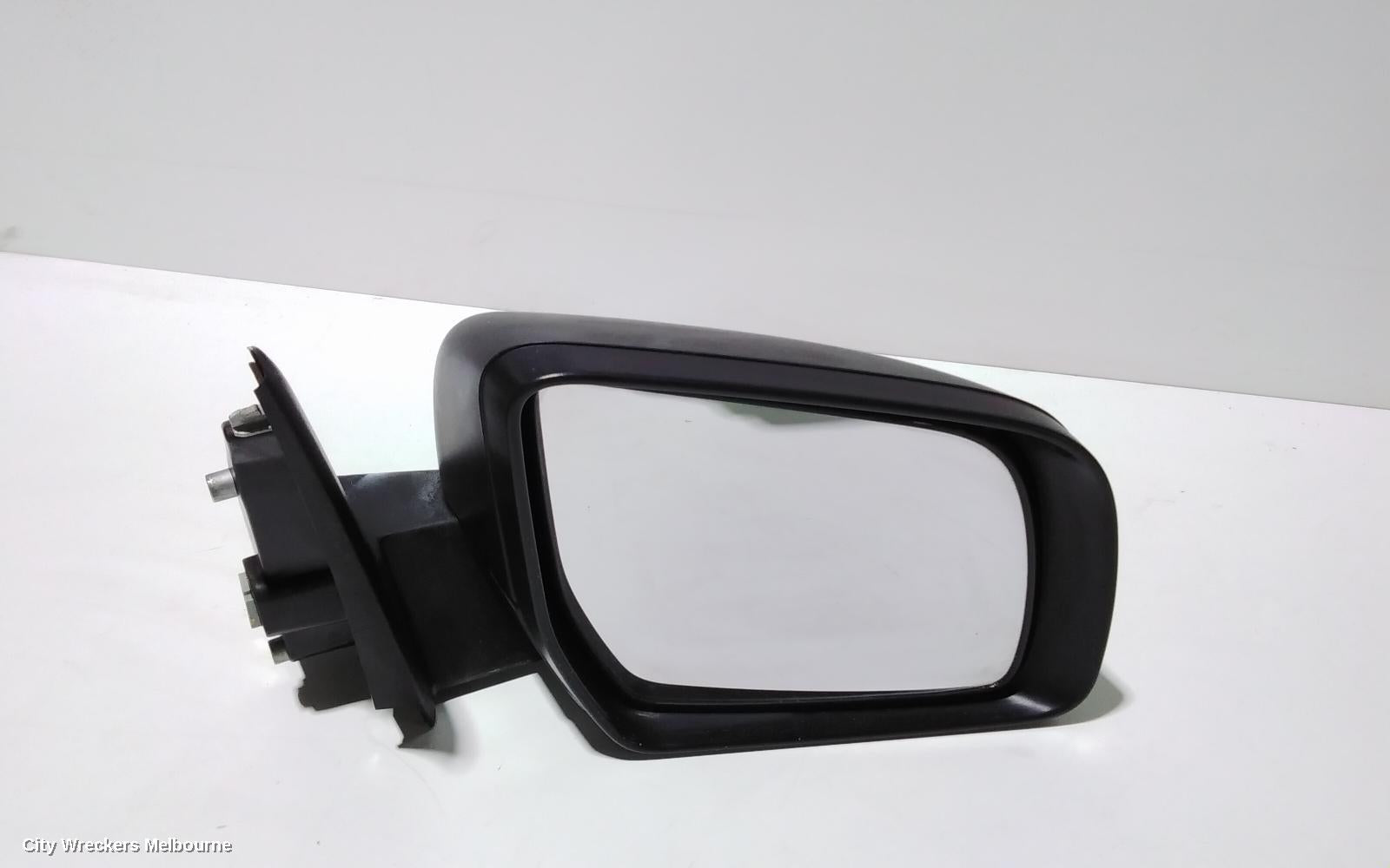 FORD RANGER RIGHT DOOR MIRROR, XL, BLACK, MANUAL FOLD, NON INDICATOR TYPE, PX SERIES 1, 06/2011 - 06/2015 - Image 1