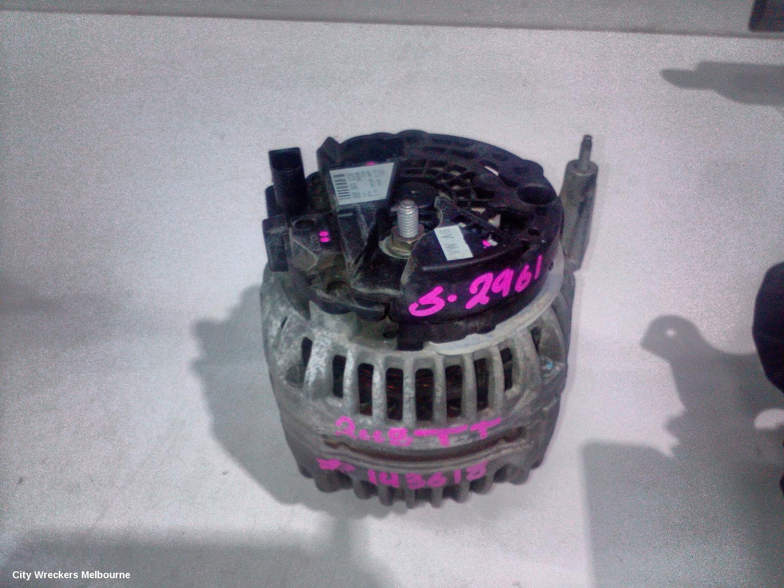 AUDI TT ALTERNATOR, PETROL, 2.0, BOSCH, 8J, 09/2006 - 12/2014 - Image 2