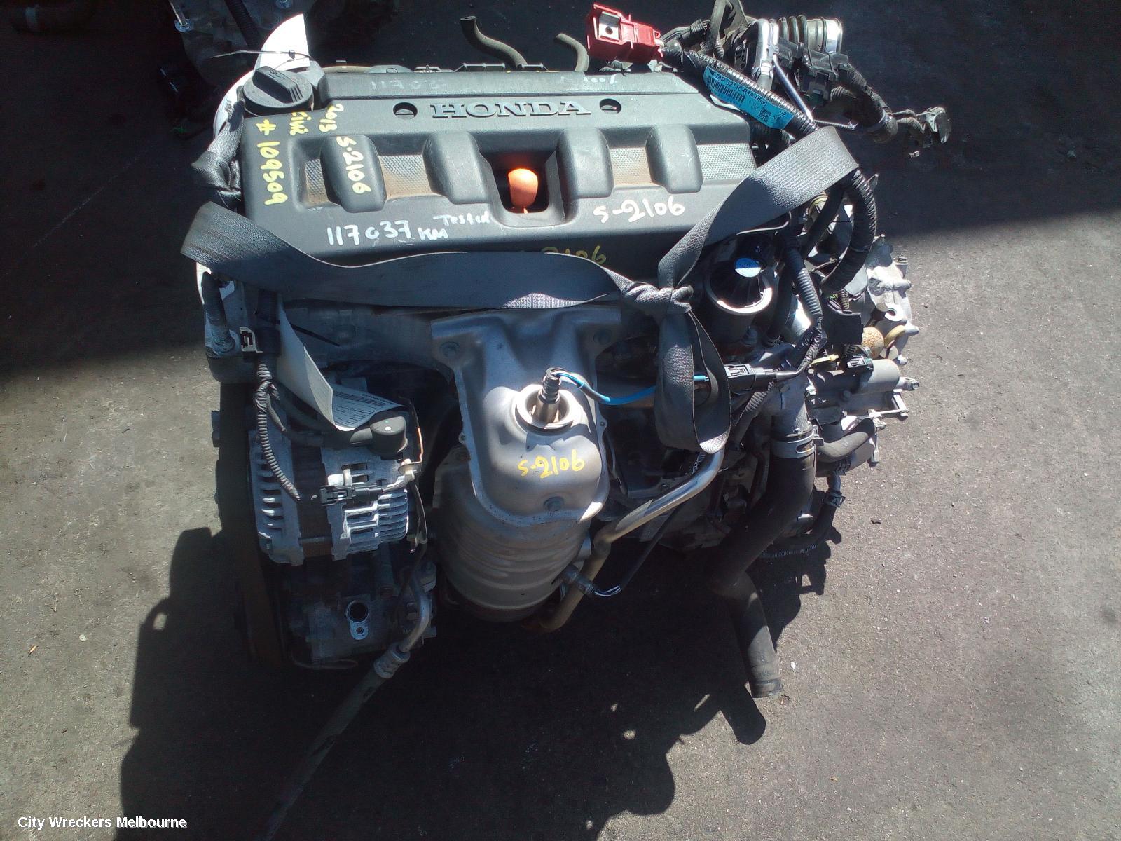 HONDA CIVIC ENGINE, PETROL, 1.8, 9TH GEN, SEDAN, 02/2012 - 04/2016 - Image 2
