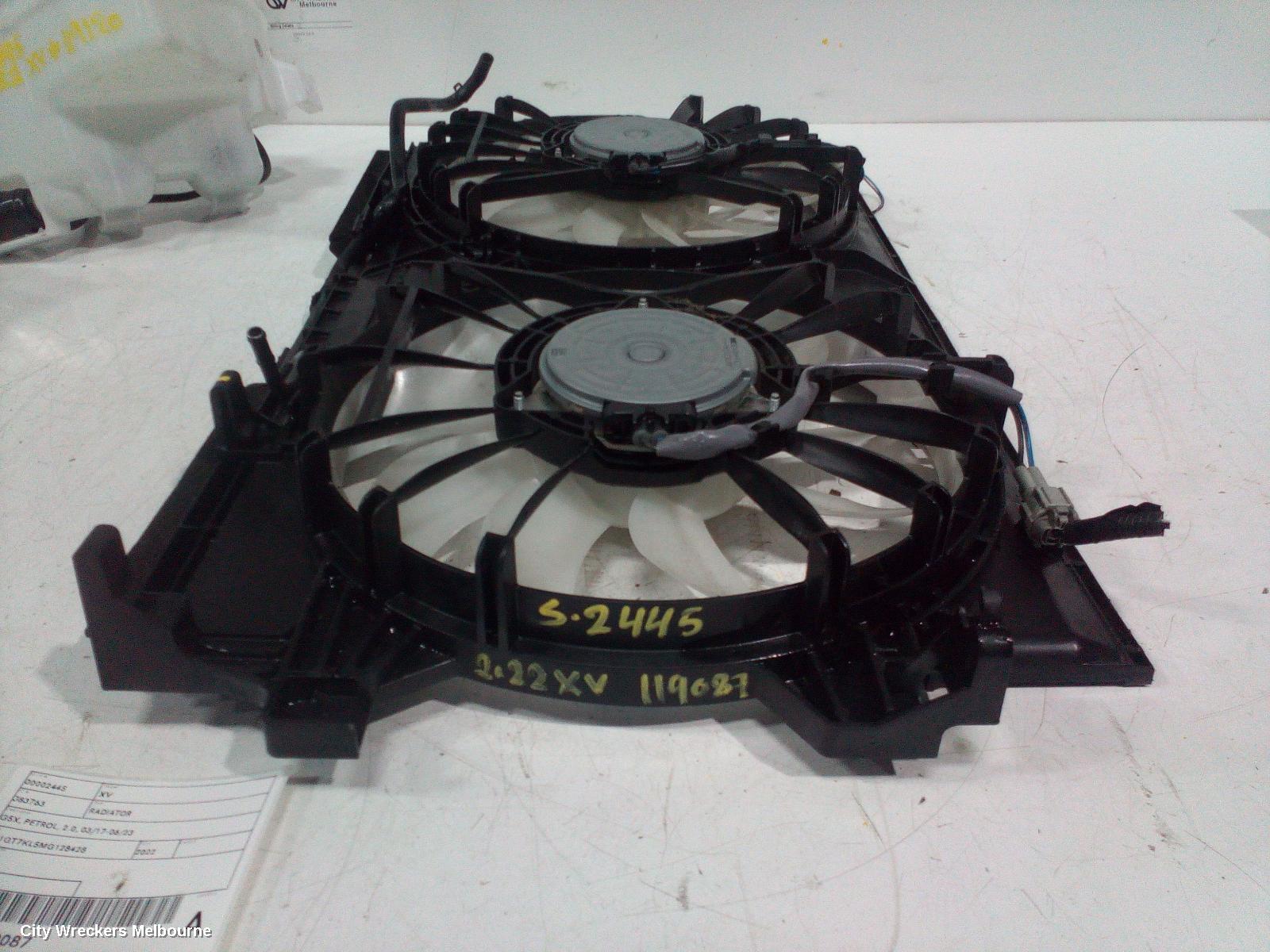 SUBARU XV RADIATOR, G5X, PETROL, 2.0, 03/2017 - 06/2023 - Image 2