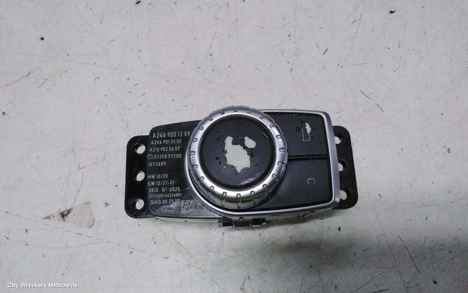 MERCEDES CLA CLASS COMBINATION SWITCH, C117/W117/X117, MULTIMEDIA CONTROL SWITCH ASSY, P/N A2469001309, 09/2013 - 01/2019 - Image 1