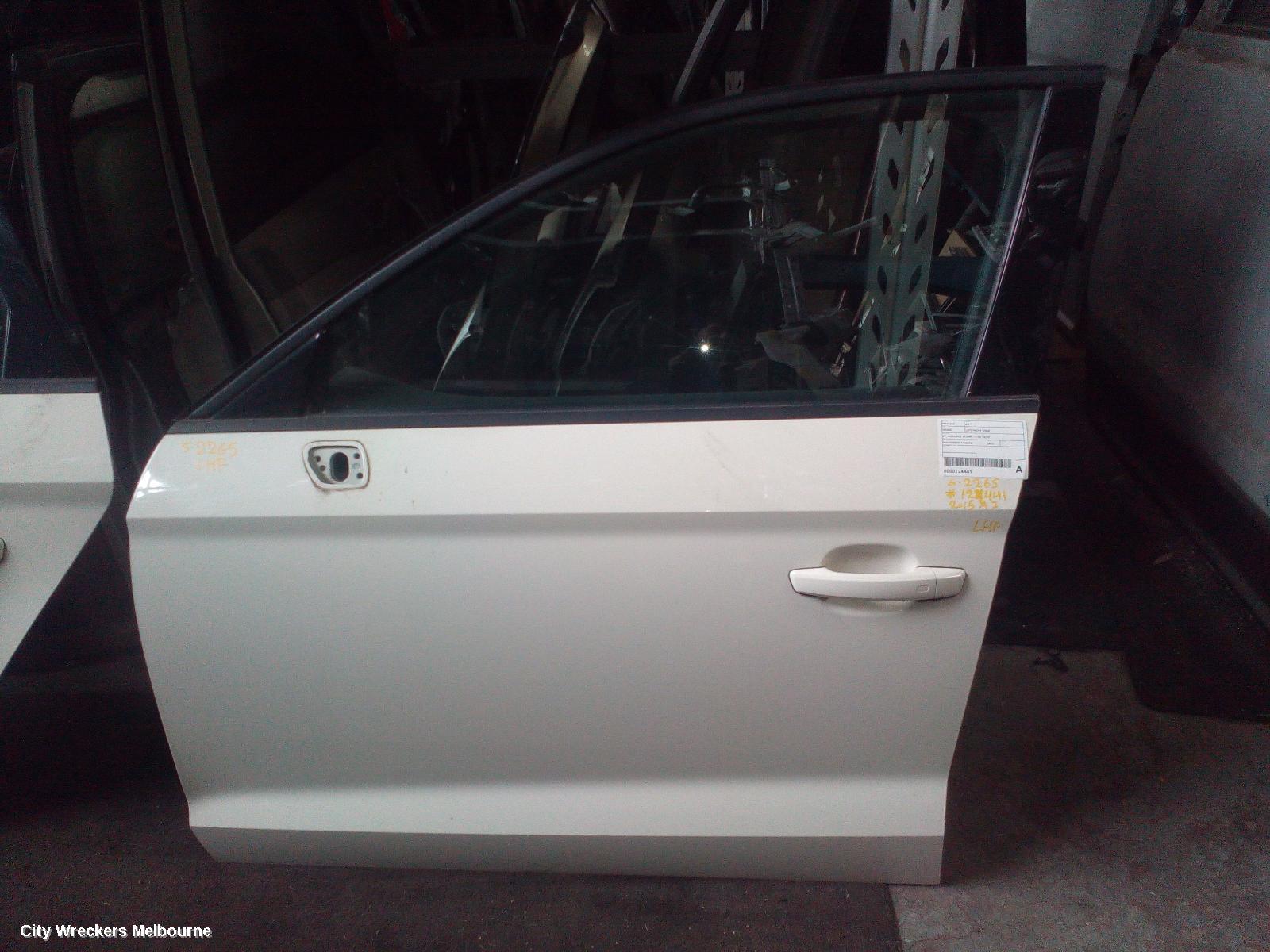 AUDI A3 LEFT FRONT DOOR, 8V, A3/S3/RS3, SEDAN, 11/2013 - 10/2020 - Image 2