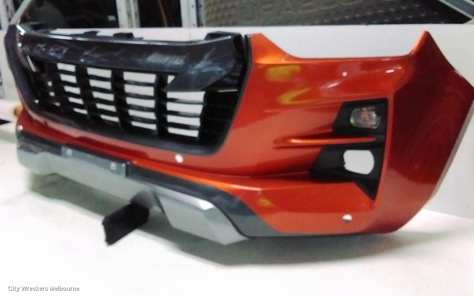 ISUZU DMAX FRONT BUMPER, BUMPER BAR, X-TERRAIN, W/ PARK SENSOR TYPE, RG, 07/2020 - 10/2023 - Image 2