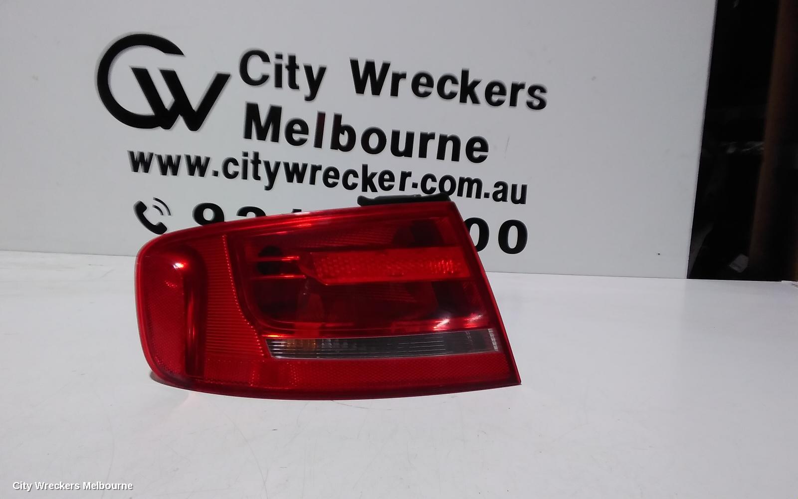 AUDI A4 LEFT TAILLIGHT, B8 8K (A4), SEDAN, STANDARD TYPE, 02/2008 - 06/2012 - Image 1