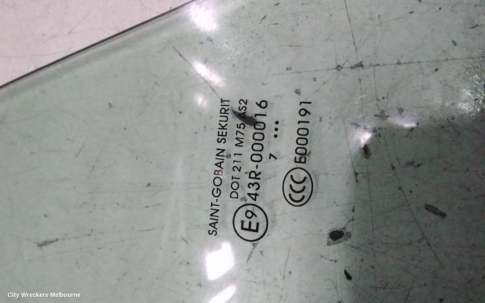 CITROEN BERLINGO RIGHT FRONT DOOR WINDOW, B9C, 03/2009 - 12/2018 - Image 2