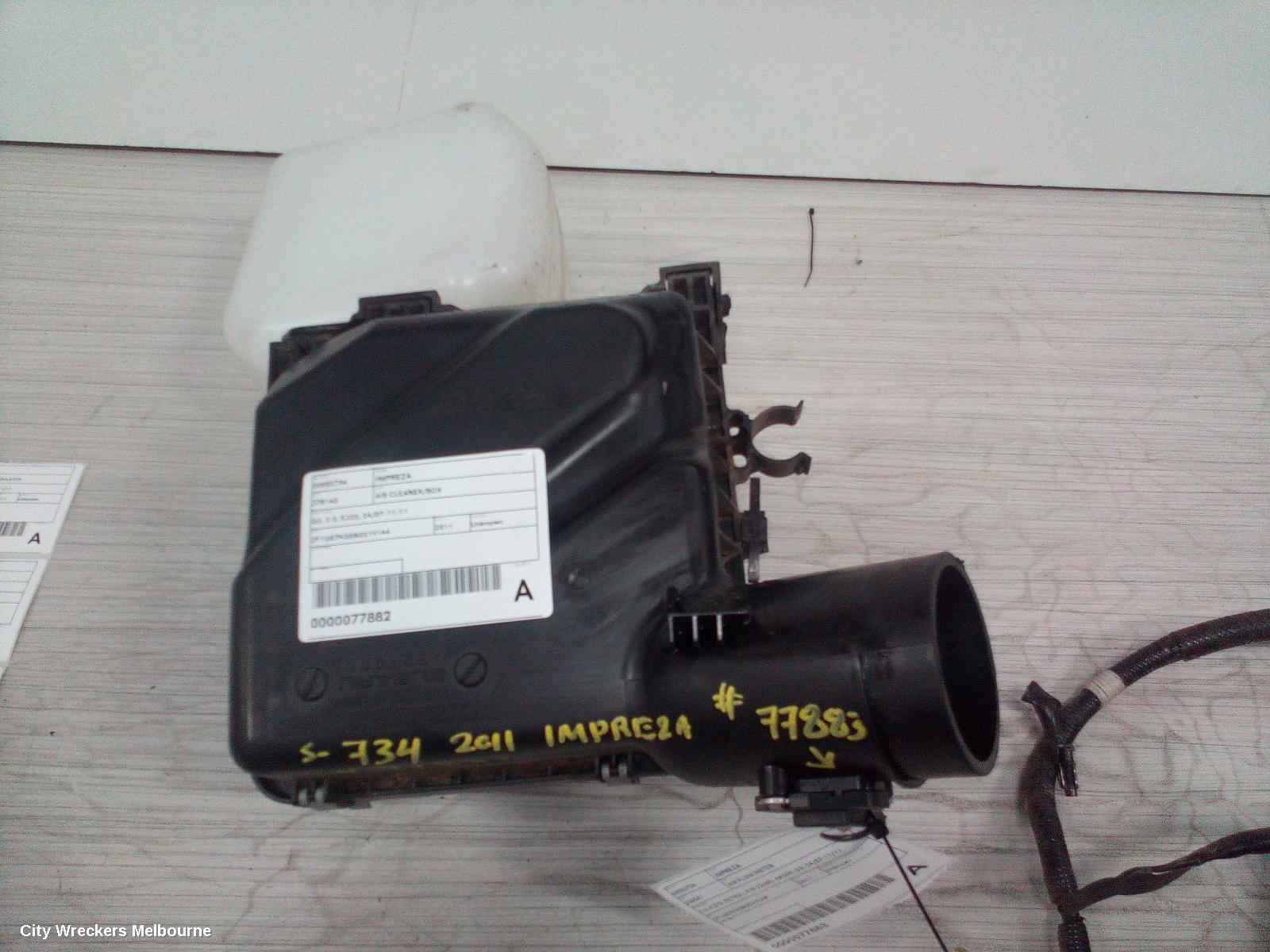 SUBARU IMPREZA AIR CLEANER/BOX, G3, 2.0, EJ20, 04/2007 - 11/2011 - Image 1