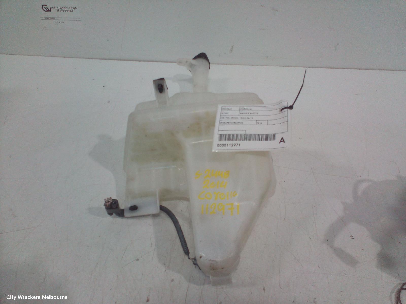 TOYOTA COROLLA WASHER BOTTLE, ZRE172R, SEDAN, 12/2013 - 06/2019 - Image 2