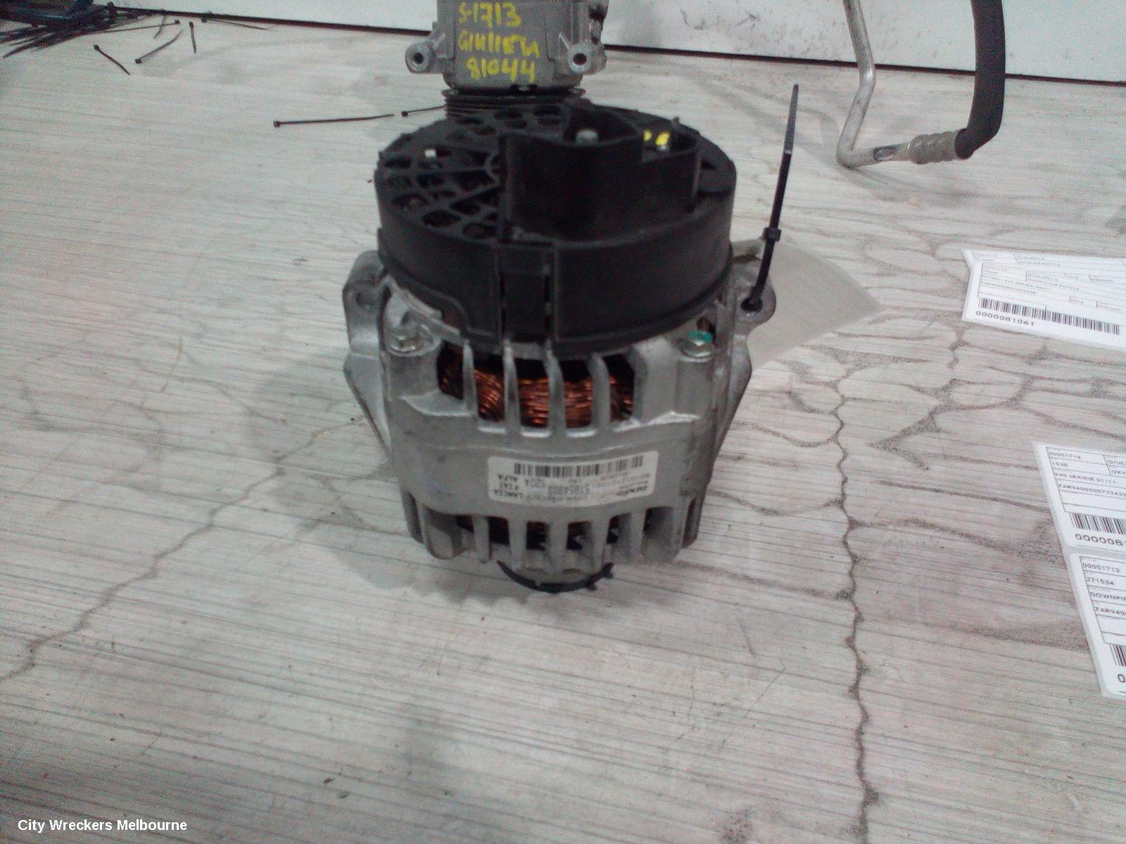 ALFA ROMEO GIULIETTA ALTERNATOR, PETROL, 1.4, NO PLUG TYPE (P/N 51854903), 940 SERIES, 06/2011 ONWARDS - Image 3