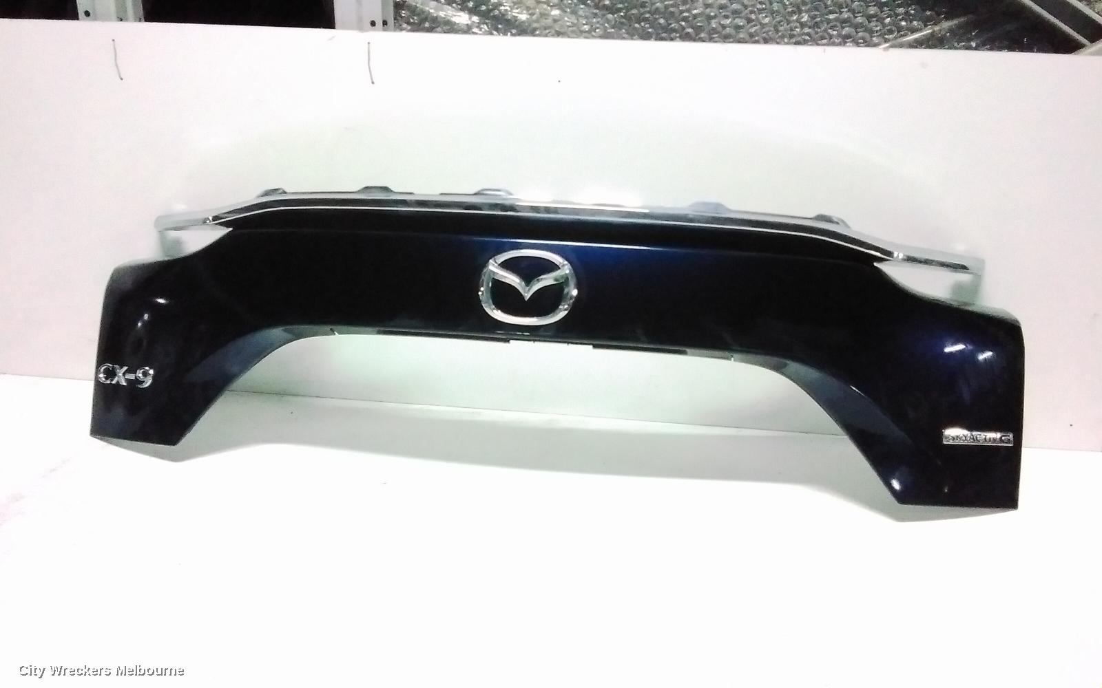 MAZDA CX9 REAR GARNISH, BUMPER GARNISH (CENTRE), CHROME TYPE, TC, 07/2016 ONWARDS - Image 1