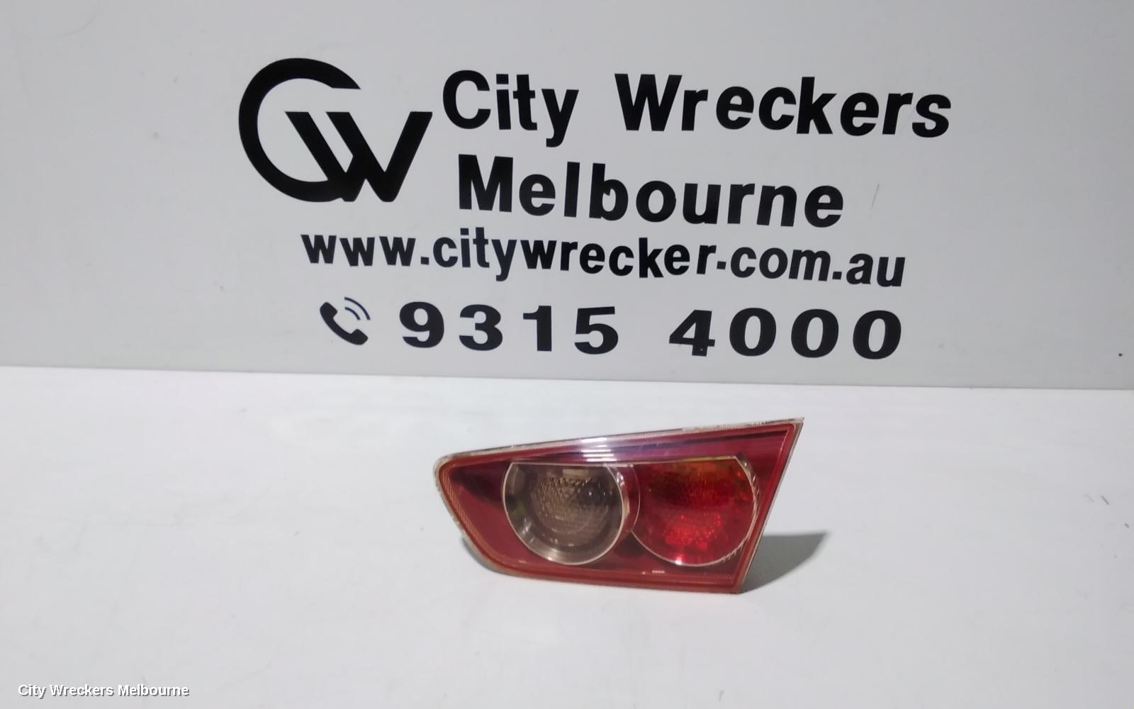 MITSUBISHI LANCER REAR GARNISH, BOOTLID LAMP (RH SIDE), CJ, SEDAN, RED INSERT TYPE, 07/2007 - 07/2009 - Image 1