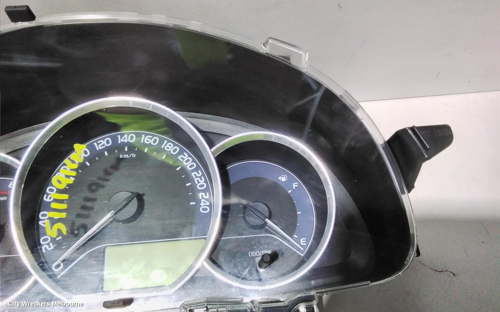 TOYOTA COROLLA INSTRUMENT CLUSTER, 1.8, 2ZR-FE, AUTO T/M, ASCENT/ASCENT SPORT, ZRE182R, HATCH, 06/2015 - 06/2018 - Image 3