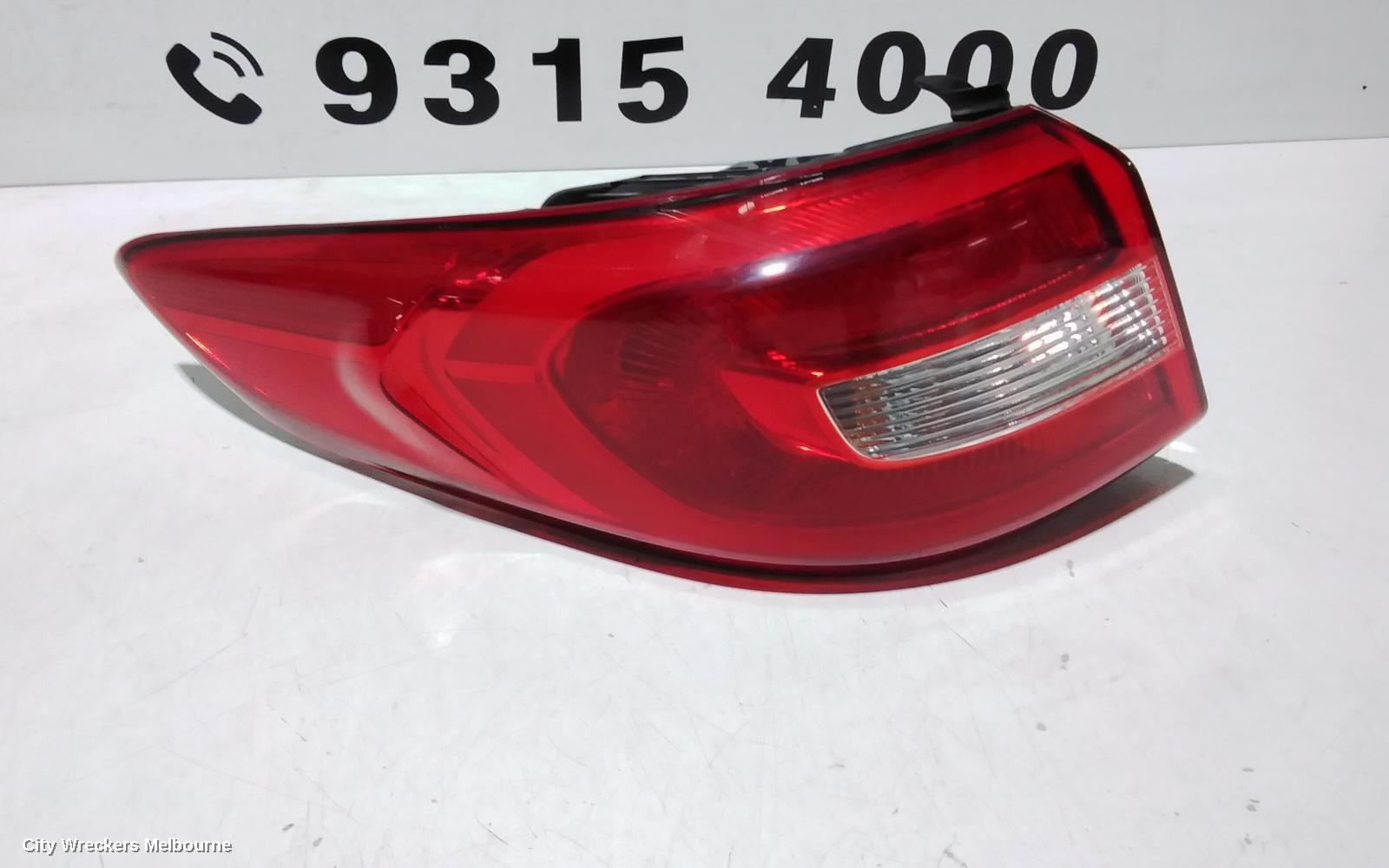 HYUNDAI SONATA LEFT TAILLIGHT, LF, NON LED TYPE, 10/2014 - 07/2017 - Image 3