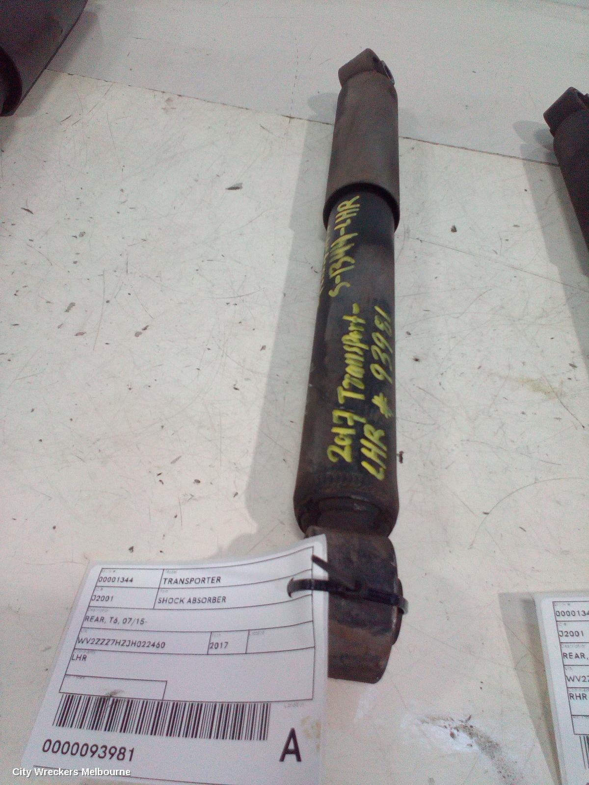 VOLKSWAGEN TRANSPORTER SHOCK ABSORBER, REAR, T6, 07/2015 ONWARDS - Image 2