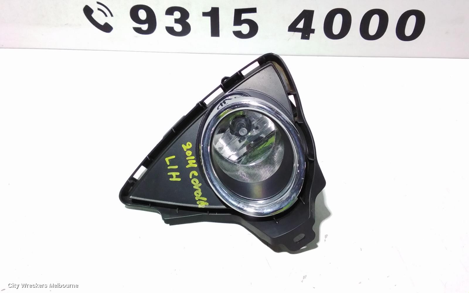 TOYOTA COROLLA LEFT INDICATOR/FOG/SIDE, BUMPER FOGLAMP, ZRE182R, HATCH, 10/2012 - 03/2015 - Image 2