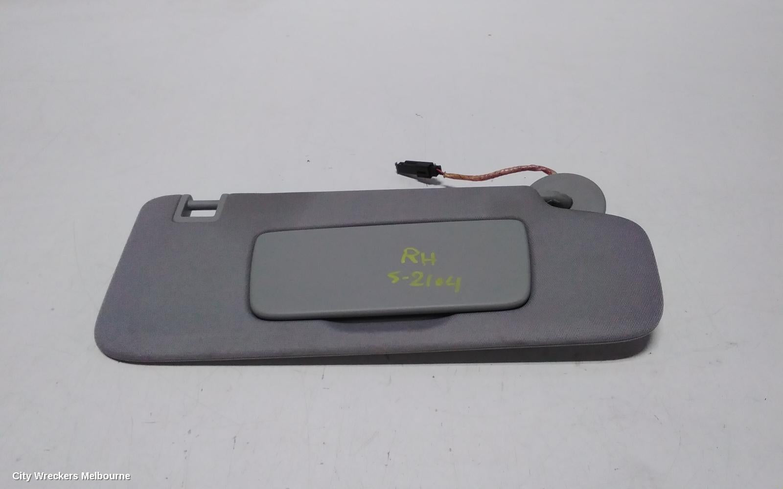 HOLDEN EQUINOX SUNVISOR, EQ, RH SIDE, 09/2017 - 12/2020 - Image 1