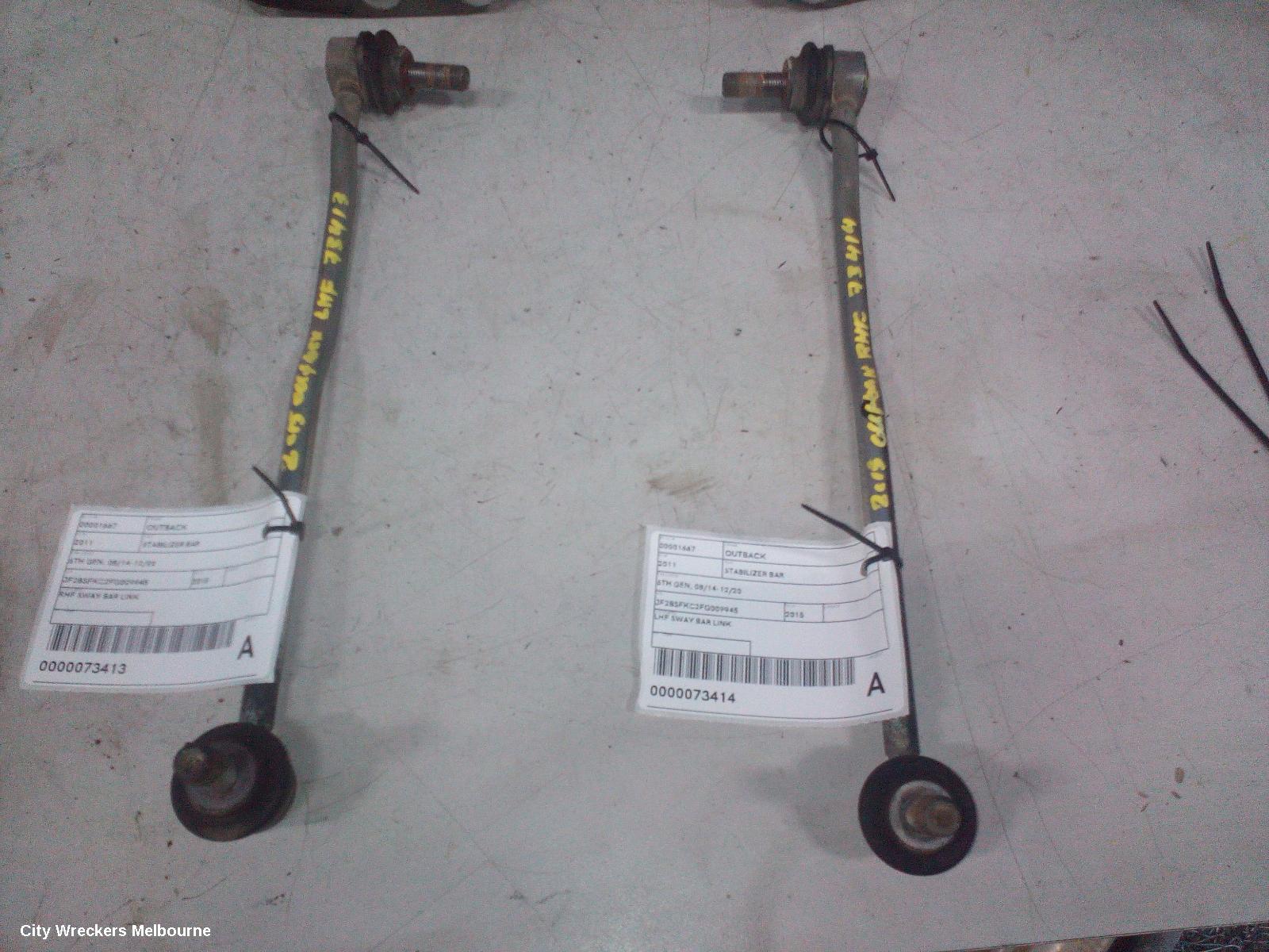 SUBARU OUTBACK STABILISER BAR, 6TH GEN, 08/2014 - 12/2020 - Image 2