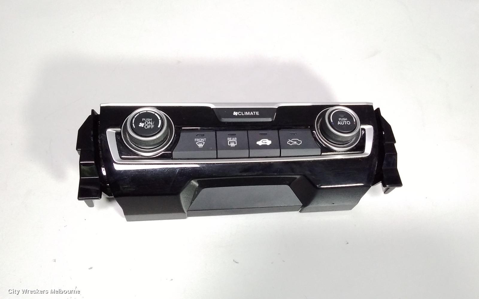 HONDA CIVIC HEATER/AC CONTROLS, 10TH GEN, CLIMATE CONTROL TYPE, 05/2016 - 03/2020 - Image 1