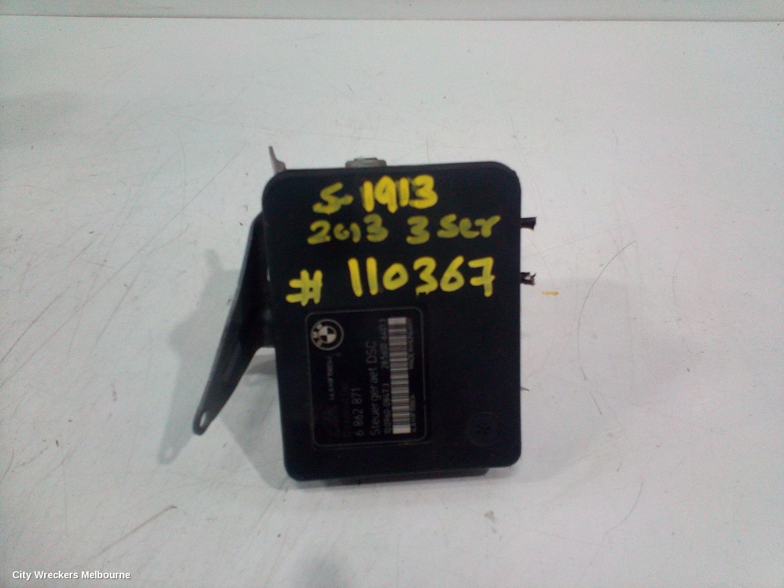 BMW 3 SERIES ABS PUMP/MODULATOR, F30, SEDAN, P/N 34516862250, 11/2011 - 02/2019 - Image 3