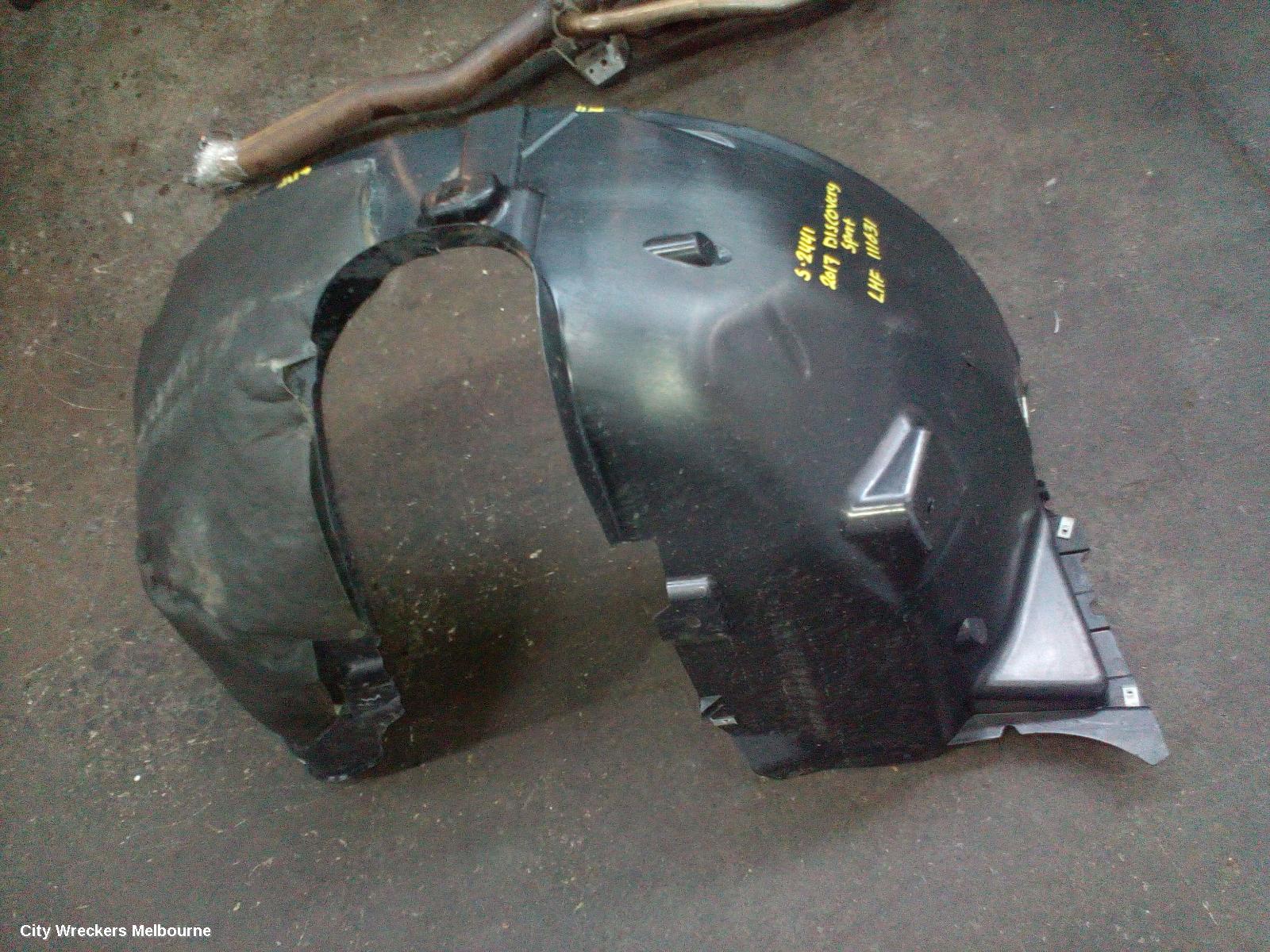 LAND ROVER DISCOVERY SPORT LEFT GUARD LINER, L550, FRONT ASSY, 01/2015 - 06/2019 - Image 2