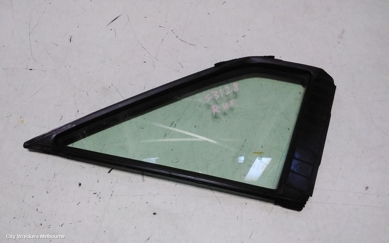 SUBARU FORESTER RIGHT FRONT 1/4 DOOR GLASS, SK, 08/2018 - 11/2024 - Image 1