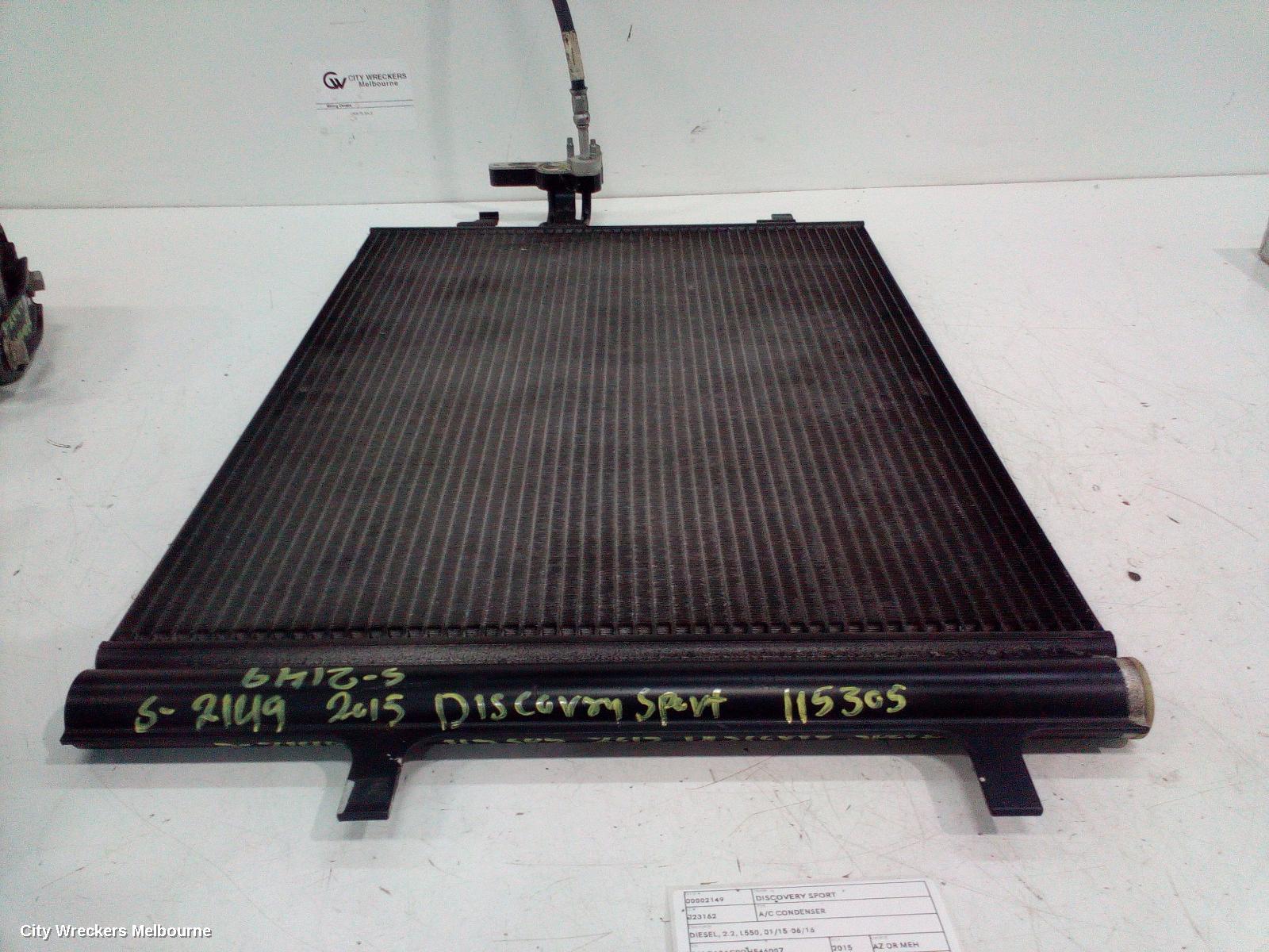 LAND ROVER DISCOVERY SPORT A/C CONDENSER, DIESEL, 2.2, L550, 01/2015 - 06/2016 - Image 1