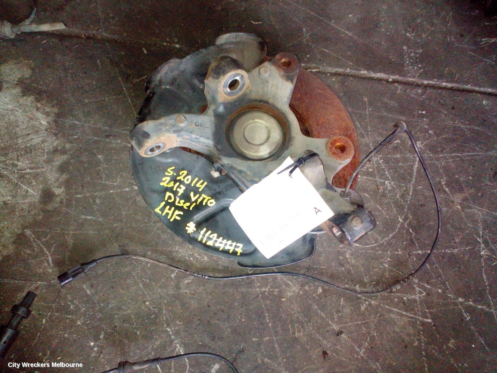 MERCEDES VITO LEFT FRONT HUB ASSEMBLY, RWD, 447, 03/2015 ONWARDS - Image 2