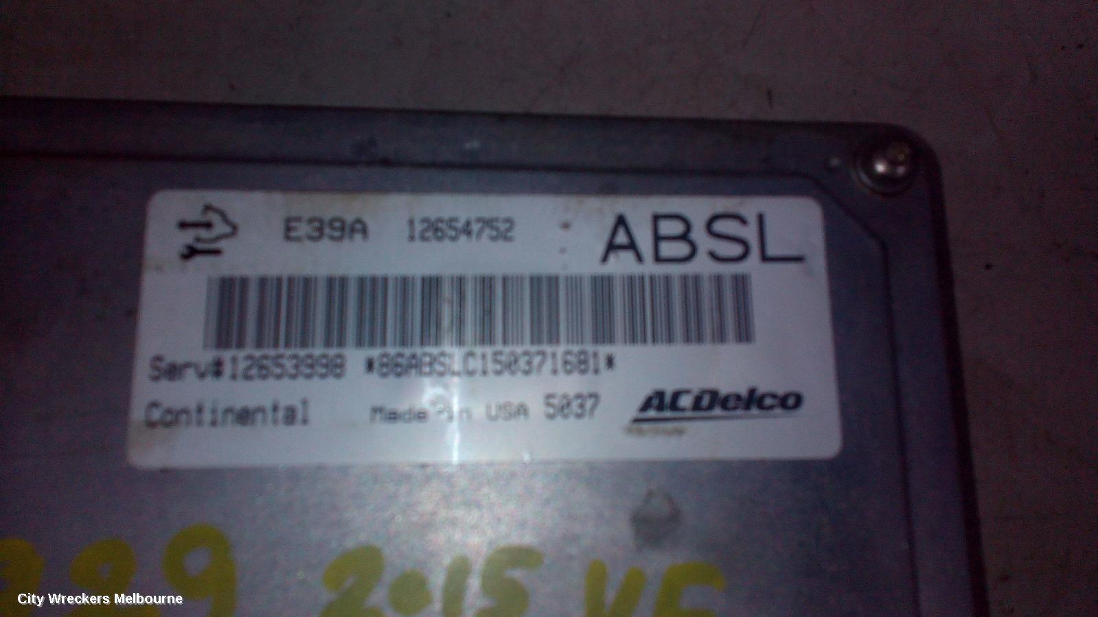 HOLDEN COMMODORE ECU, ENGINE ECU, V6, ECU ONLY, VF, 05/2013 - 12/2017 - Image 1