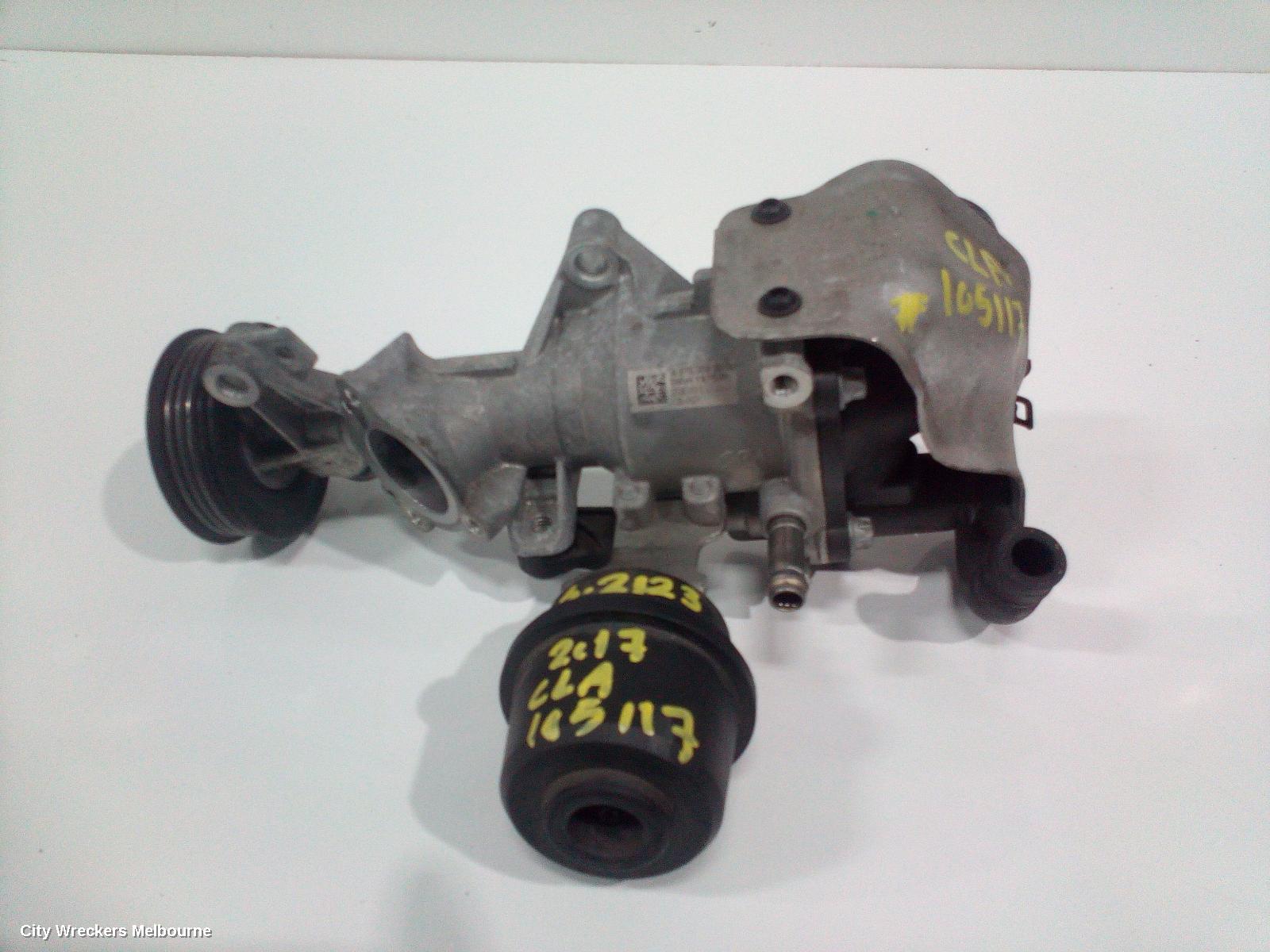 MERCEDES CLA CLASS WATER PUMP, PETROL, 1.6, TURBO, C117/X117, 10/2013 - 01/2019 - Image 1