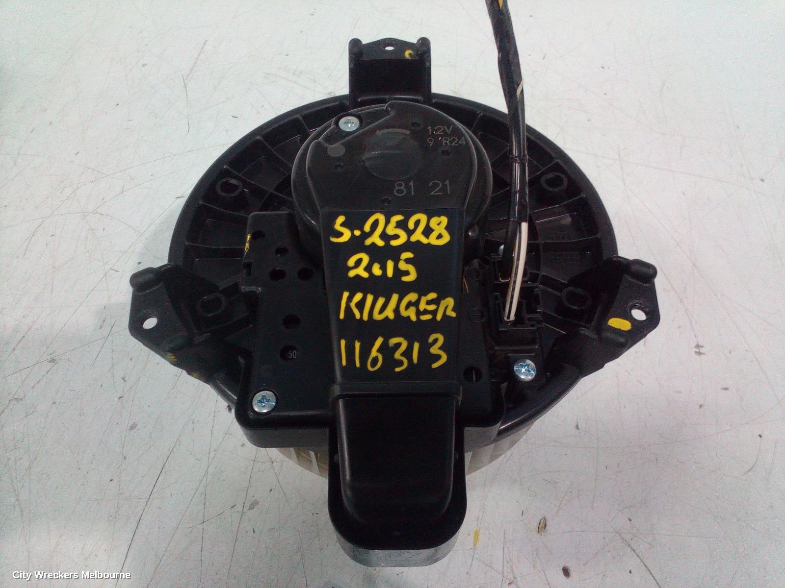 TOYOTA KLUGER HEATER FAN MOTOR, GSU50/GSU55, FRONT, 12/2013 - 02/2021 - Image 2