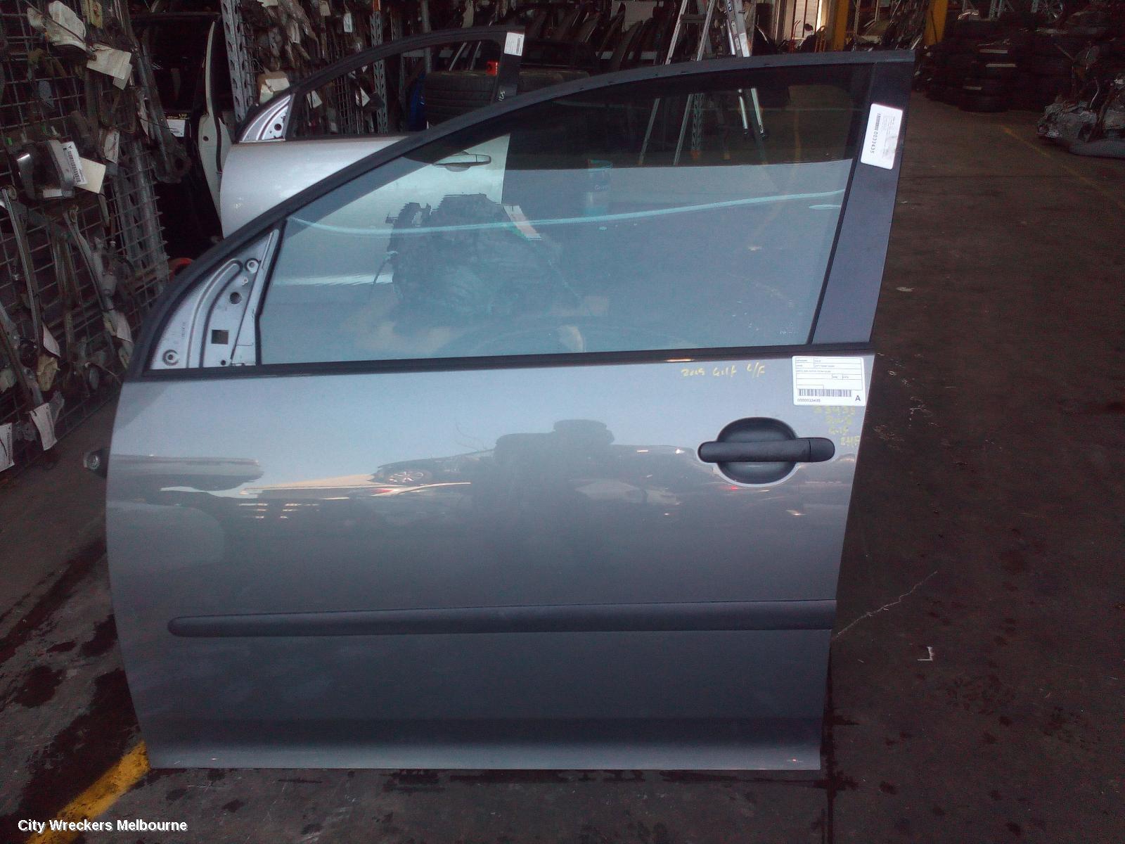 VOLKSWAGEN GOLF LEFT FRONT DOOR, GEN 5, 5DR HATCH, 06/2004 - 02/2009 - Image 2