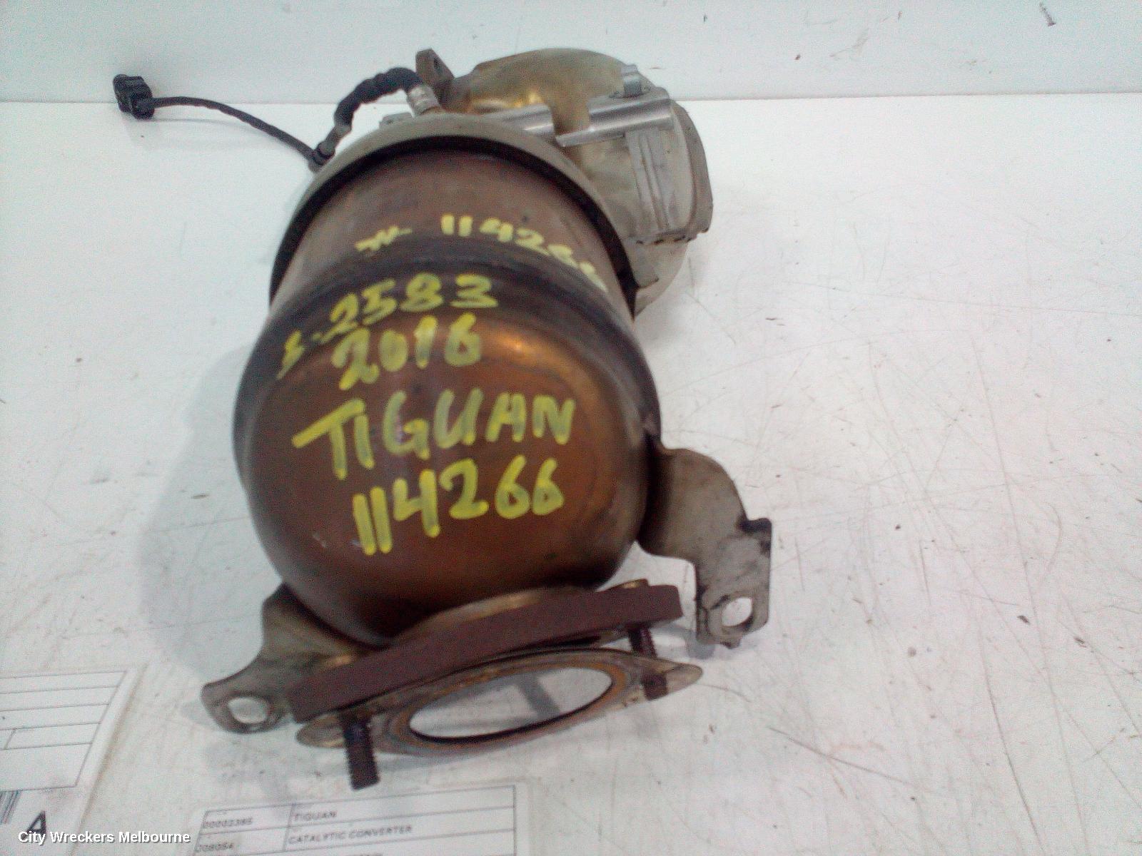 VOLKSWAGEN TIGUAN CATALYTIC CONVERTER, CATALYTIC CONVERTER, 1.4, PETROL, CAVD/CTHA/CAVA/CTHD CODE, 5N, 07/2011 - 08/2016 - Image 1