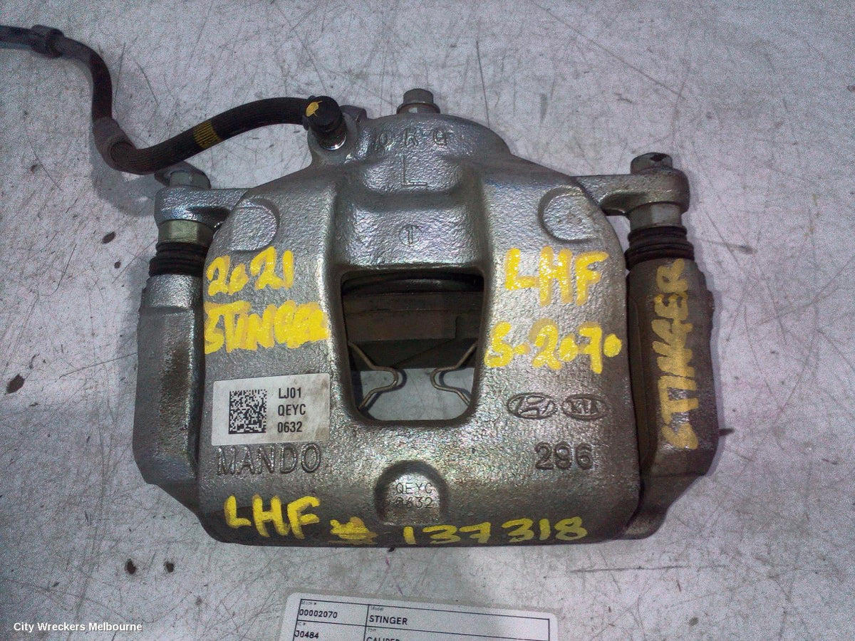 KIA STINGER CALIPER, LH FRONT, 320MM, CK, 06/2017 - 04/2023 - Image 2