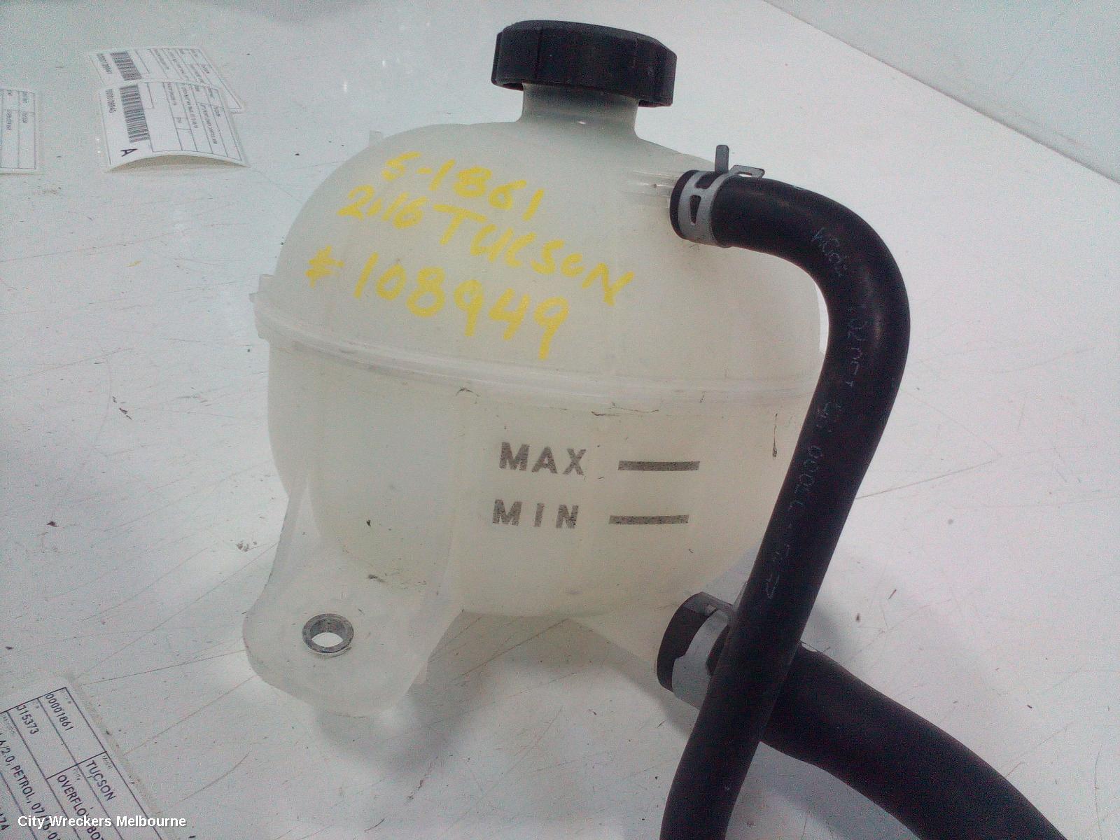 HYUNDAI TUCSON OVERFLOW BOTTLE, TL, 1.6/2.0, PETROL, 07/2015 - 01/2021 - Image 3