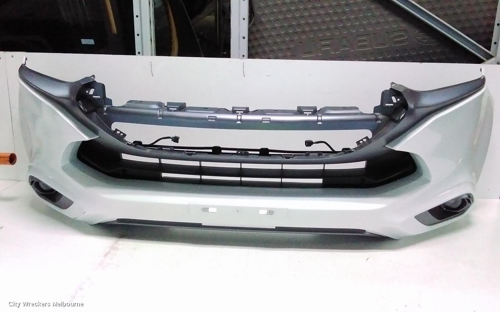 ISUZU MU-X FRONT BUMPER, 2ND GEN, BUMPER BAR, W/ PARKING SENSOR TYPE, GREY INSERT, 01/2022 ONWARDS - Image 1
