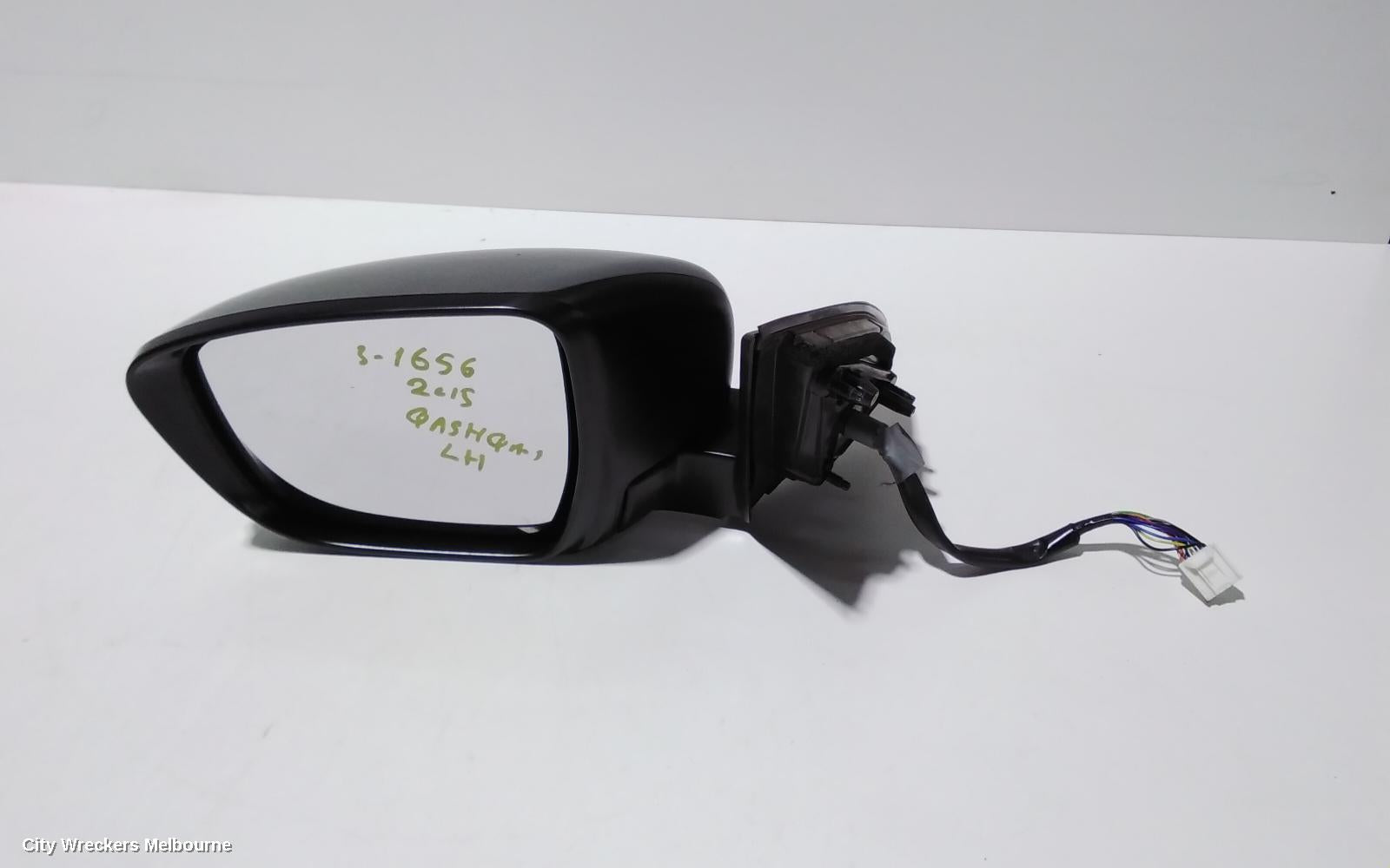 NISSAN QASHQAI LEFT DOOR MIRROR, J11, TI/TL, POWER FOLD, W/ CAMERA TYPE, 06/2014 - 06/2017 - Image 1