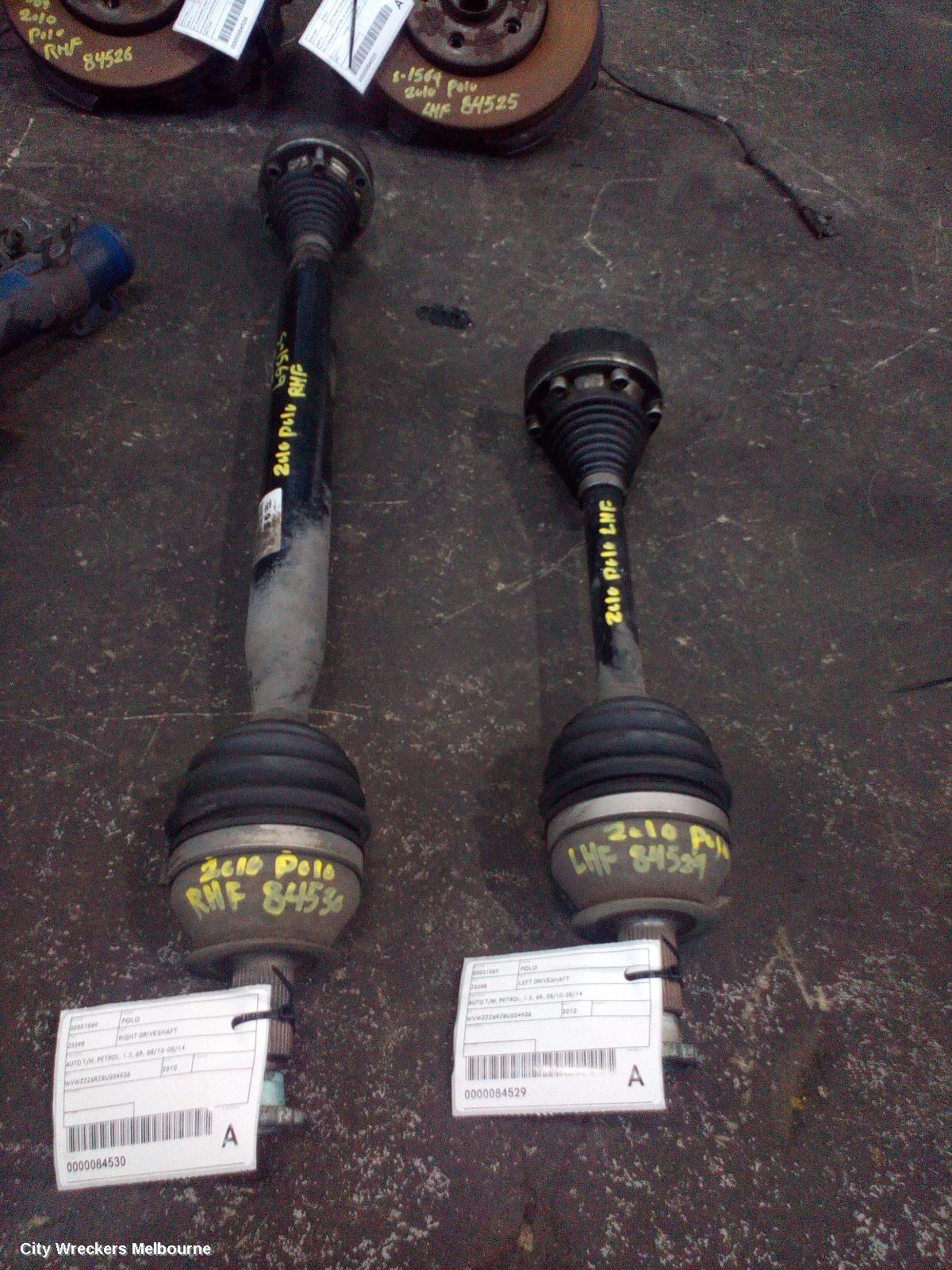 VOLKSWAGEN POLO RIGHT DRIVESHAFT, AUTO T/M, PETROL, 1.2, 6R, 05/2010 - 05/2014 - Image 2