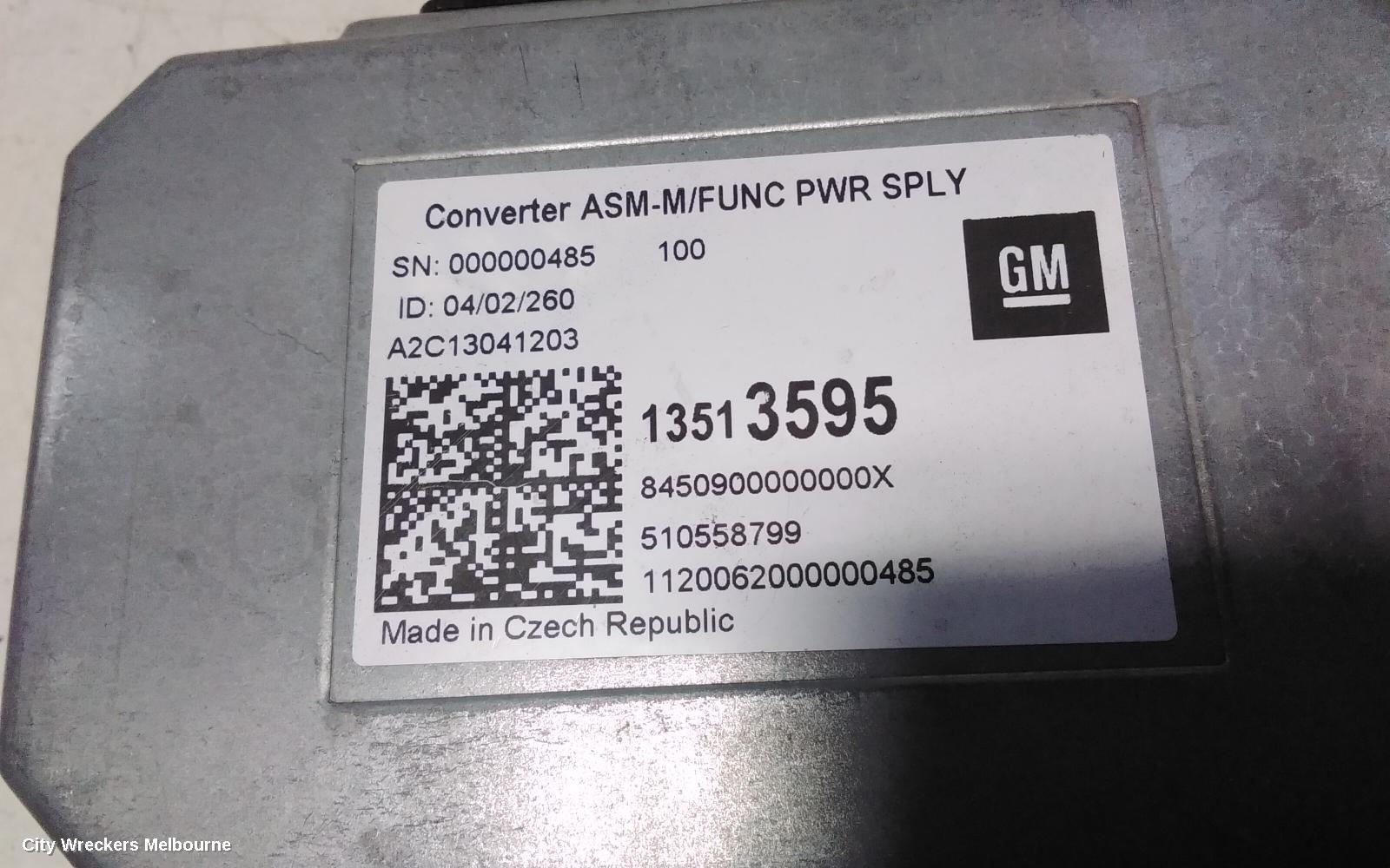 HOLDEN COMMODORE, ZB, 10/2017 - 12/2020, VOLTAGE CONVERTER ~ 1351 3595: 110087 - Image 3