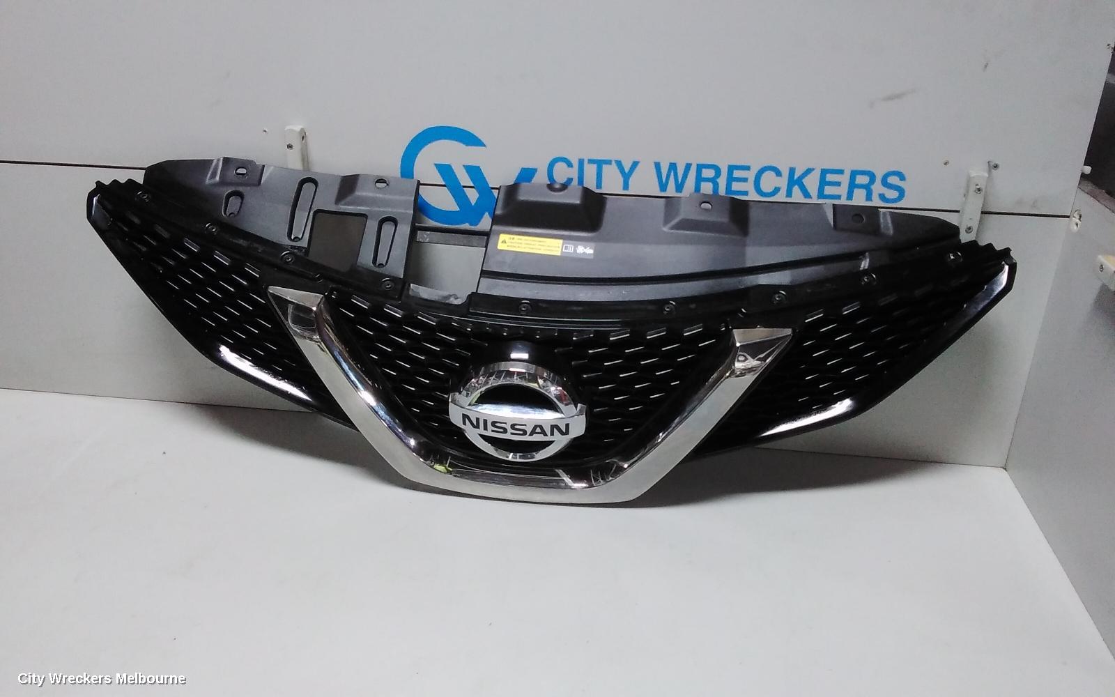 NISSAN QASHQAI GRILLE, RADIATOR GRILLE, J11, TI/TL, W/ CAMERA TYPE, 06/2014 - 09/2017 - Image 2