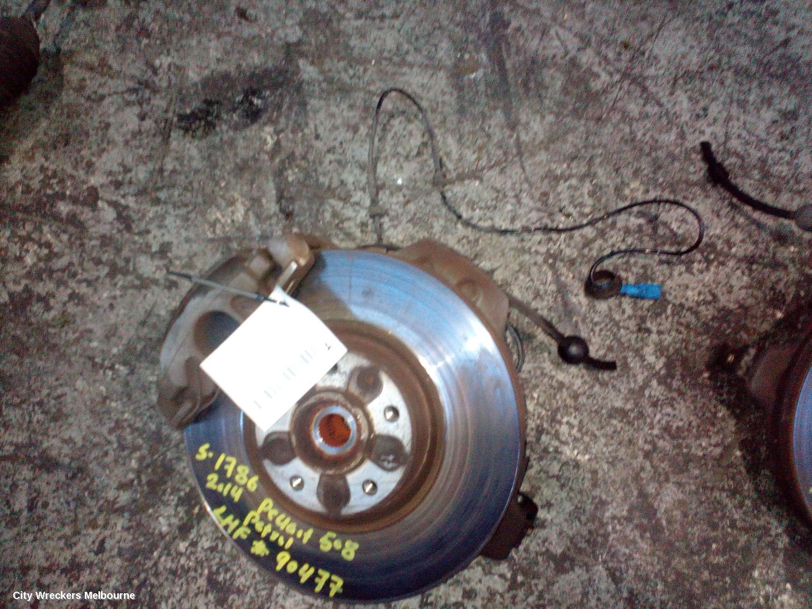 PEUGEOT 508 LEFT FRONT HUB ASSEMBLY, 07/2011 - 12/2017 - Image 3