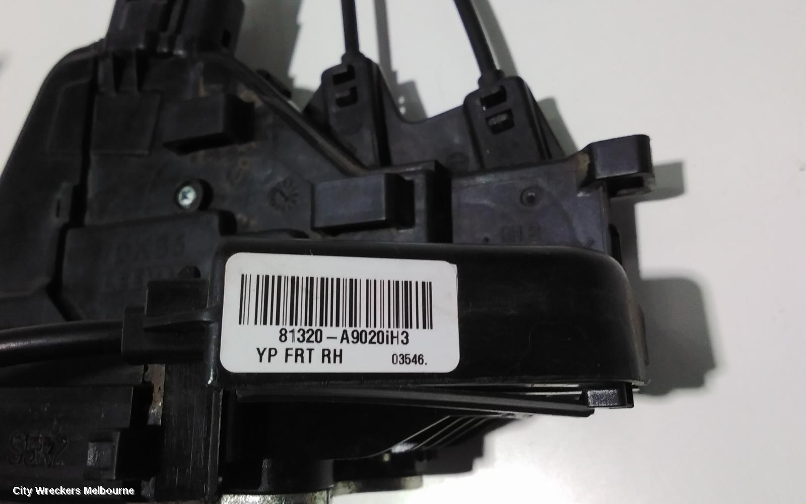 KIA CARNIVAL/GRAND CARNIVAL DOOR/BOOT/GATE LOCK, RIGHT FRONT DOOR LOCK, YP, 02/2015 - 10/2020 - Image 3