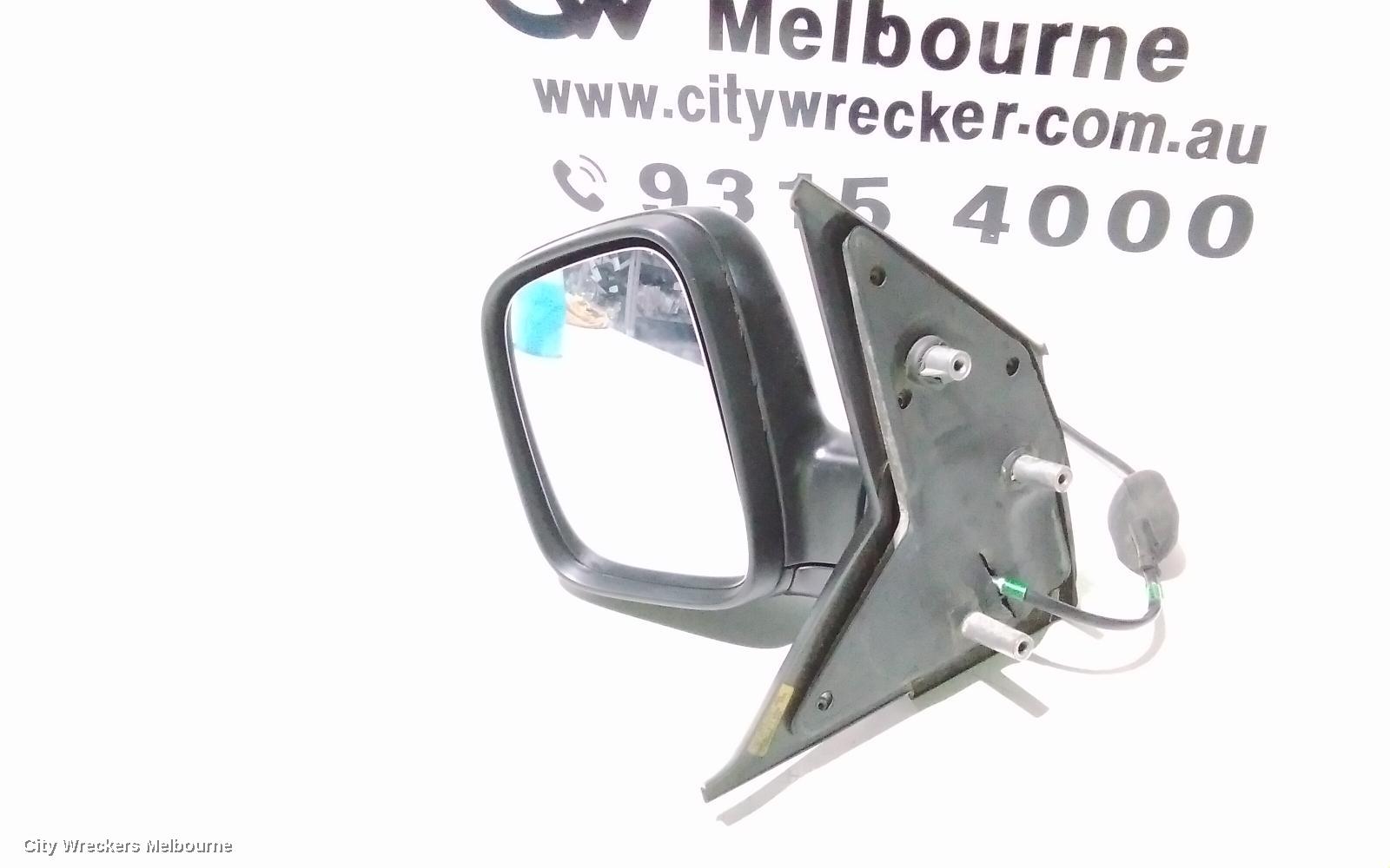 VOLKSWAGEN TRANSPORTER LEFT DOOR MIRROR, T5, VAN, BLACK, 12/2009 - 06/2015 - Image 2