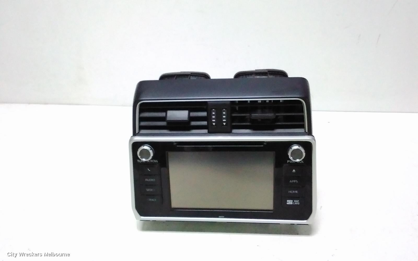 TOYOTA PRADO RADIO/CD/DVD/SAT/TV, DISPLAY/HEAD UNIT, SAT NAV TYPE, 9IN, 150 SERIES, 08/2017 ONWARDS - Image 1