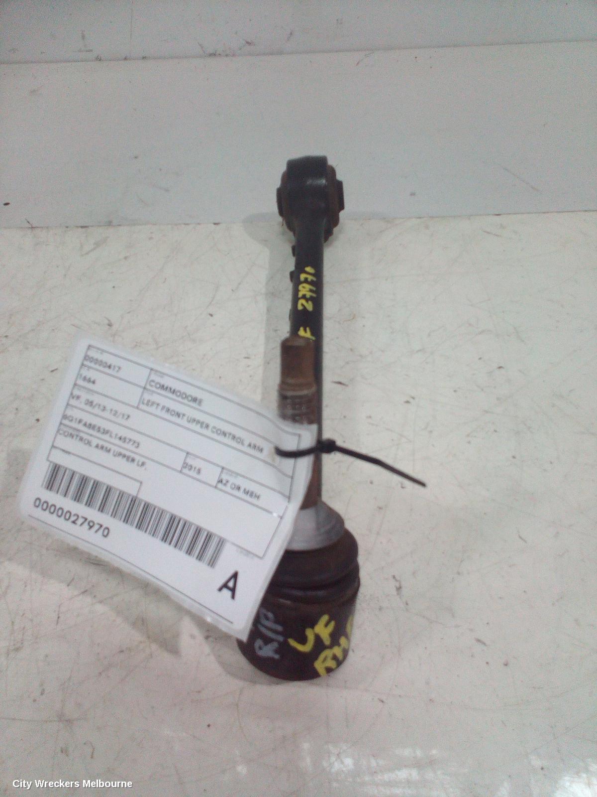 HOLDEN COMMODORE LEFT FRONT UPPER CONTROL ARM, VF, 05/2013 - 12/2017 - Image 1