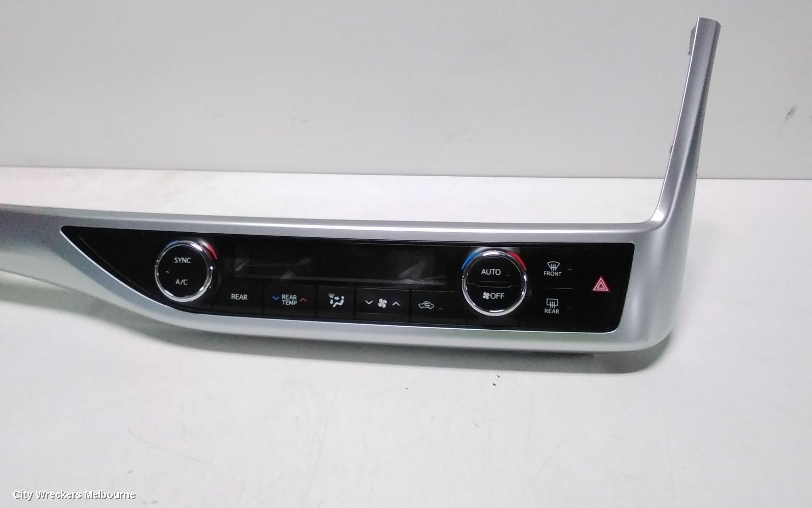 TOYOTA KLUGER HEATER/AC CONTROLS, GSU50/GSU55, CLIMATE CONTROL TYPE (FRONT), 12/2013 - 02/2021 - Image 3
